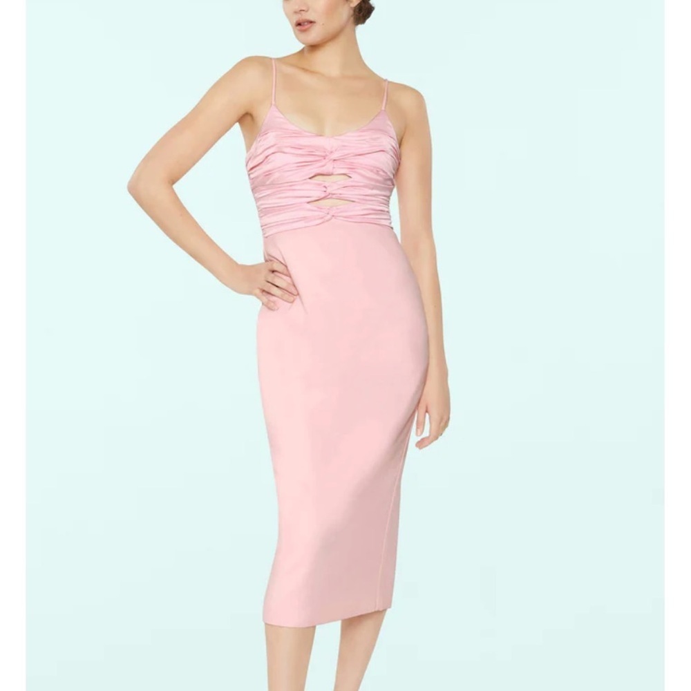 NWT LIKELY Steph Dress in Rose Shadow size 0 reg $228
